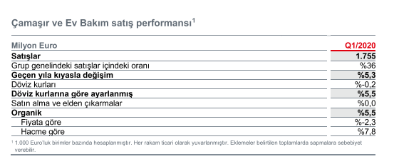 Çamaşır Ve Ev Bakım Performansı