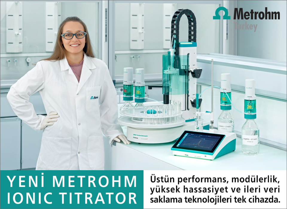 Karşınızda yepyeni Metrohm IONIC Titrator