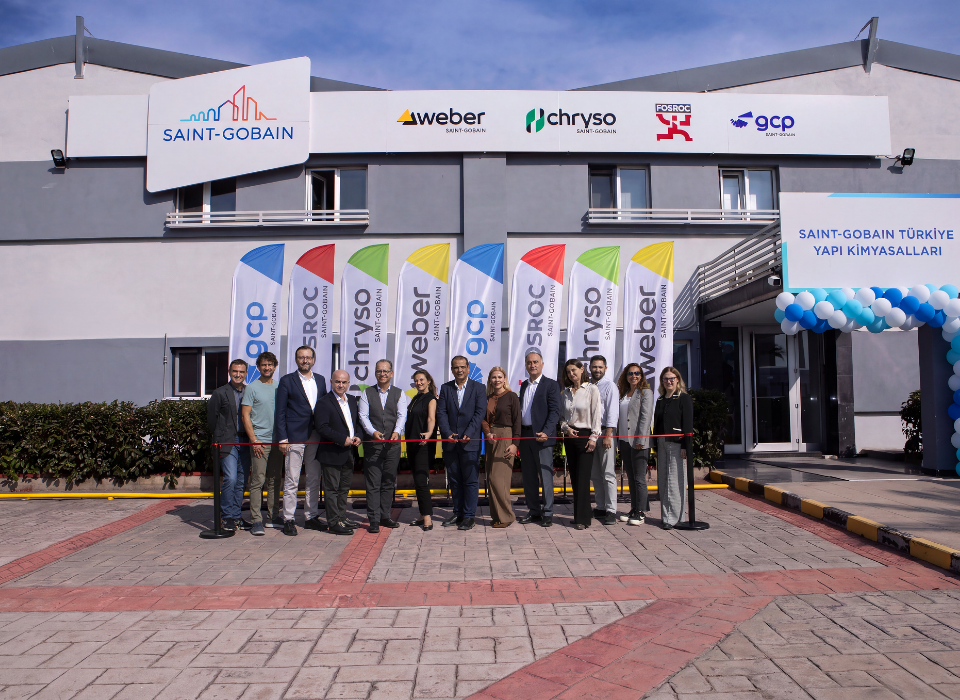 Saint-Gobain’den Türkiye’ye Yeni Yatırım: 12. Fabrika Tuzla’da Açıldı