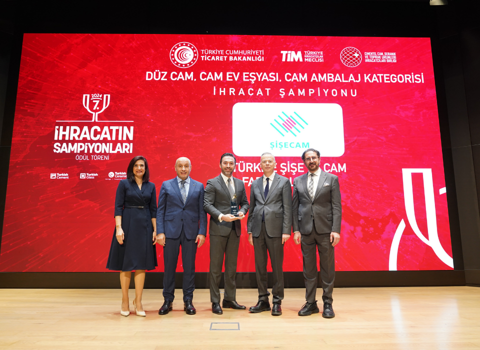 Şişecam 3 Kategoride İhracat Şampiyonu Oldu