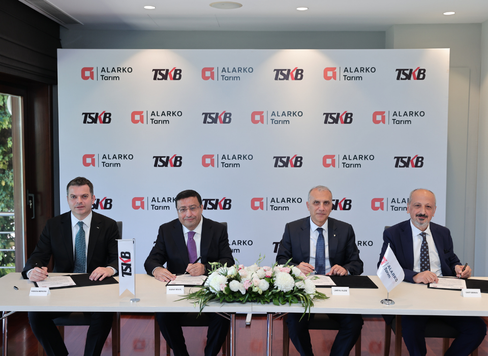 TSKB Tarafından Sağlanan Krediyle Alarko Tarım’dan Türkiye’de Bir İlk