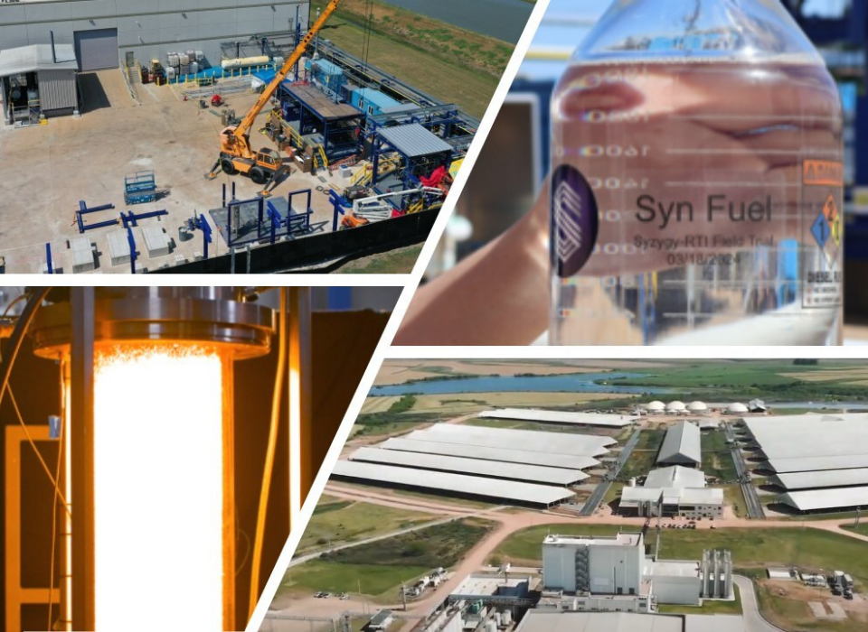 Syzygy Plasmonics Begins Development of the World's First Electrified Biogas-to-SAF Plant