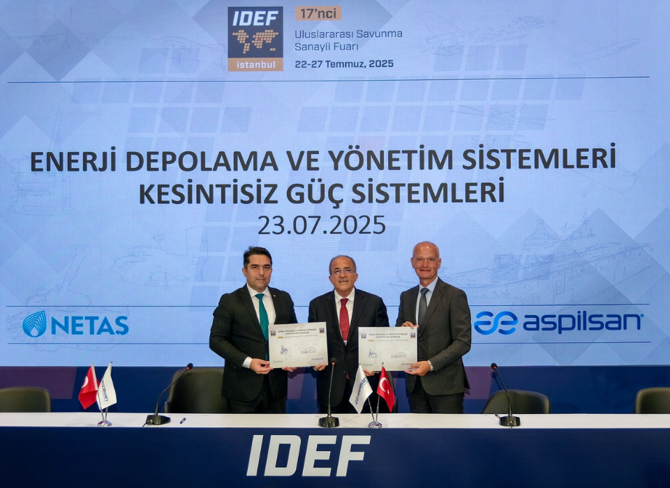 Netaş ve ASPİLSAN Enerji’den Yüksek Teknoloji Alanında Stratejik İş Birliği