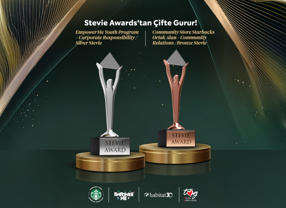 Starbucks Türkiye, Stevie Awards’tan İki Ödül Kazandı