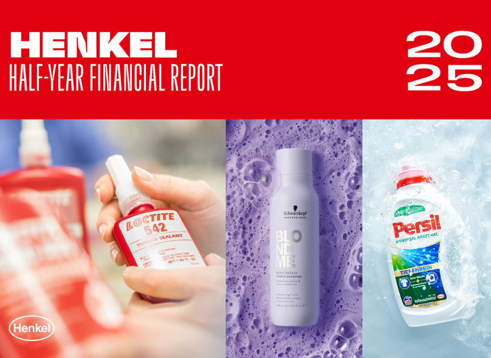 Henkel, 2025’in İlk Yarısında Güçlü Organik Satış Büyümesi ve Karlılık Artışı Kaydetti