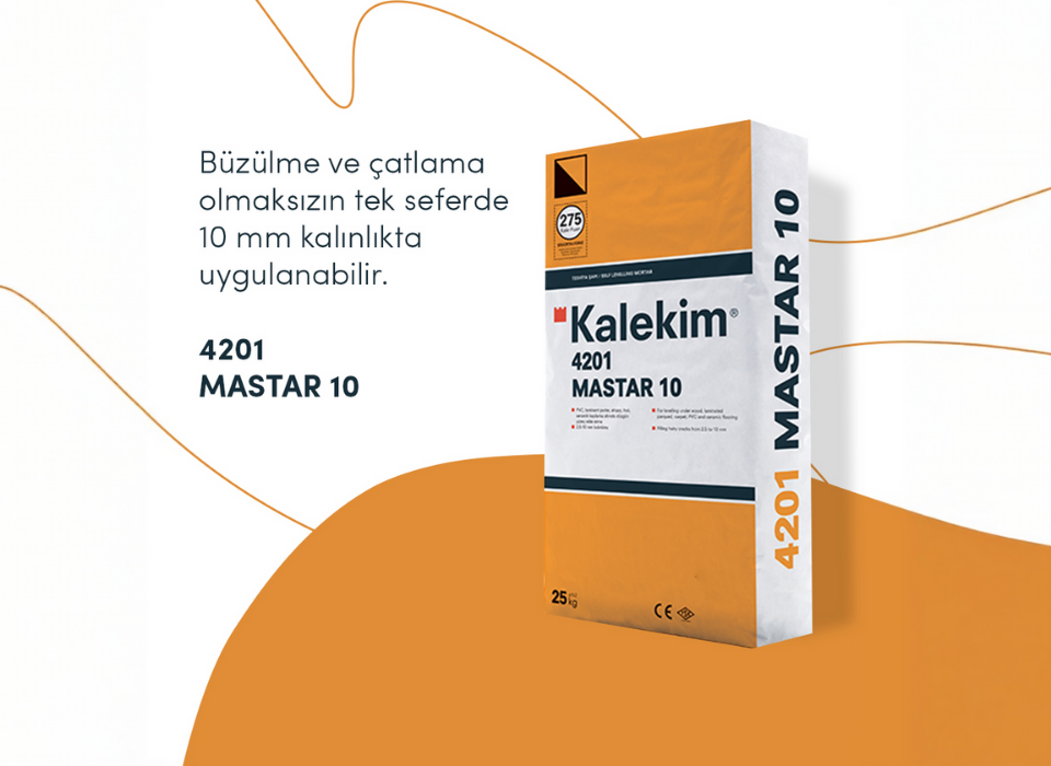 Kalekim Mastar Serisi ile Dayanıklı Zeminler ve Kusursuz Yüzeyler