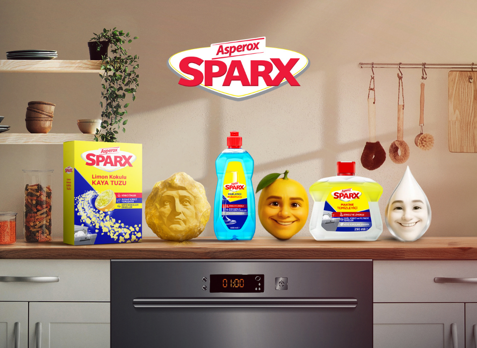 Asperox Sparx Bulaşık Makinesinde Ezberleri Bozacak 