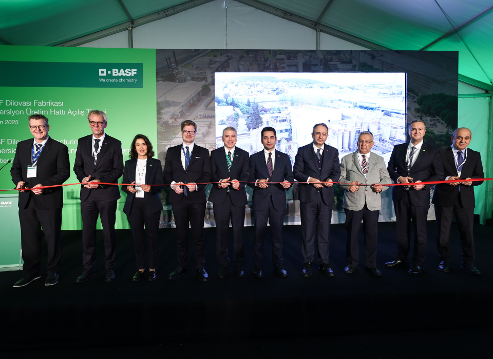 BASF, Dilovası’nda Dekoratif Boyalar ve İnşaat Endüstrisi İçin Dispersiyon Üretim Kapasitesini Artırıyor