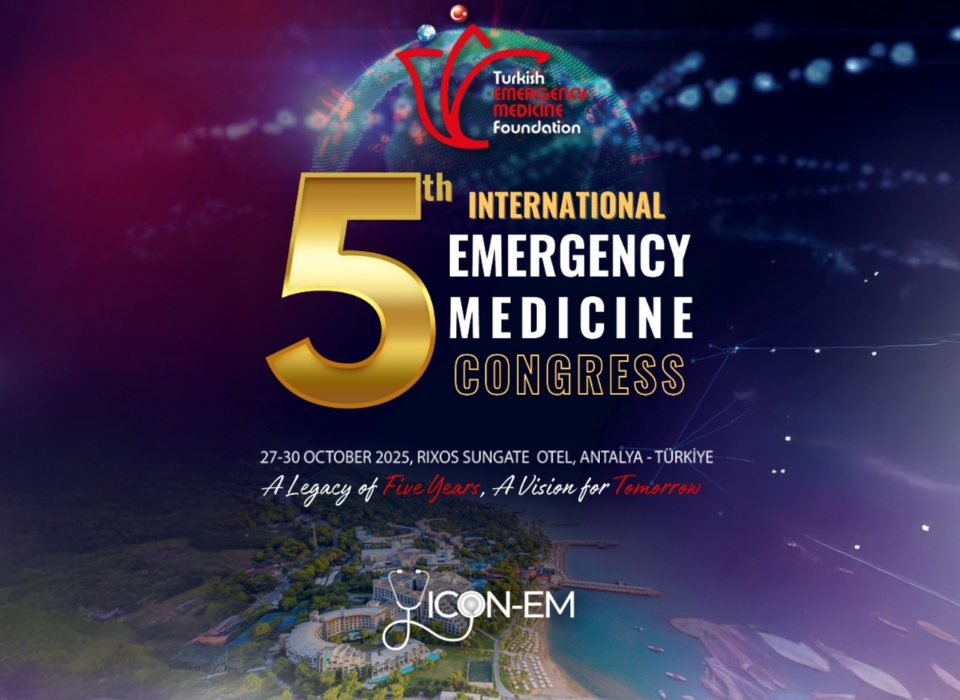 Uluslararası Acil Tıp Kongresi 27-30 Ekim’de Antalya’da Toplanıyor