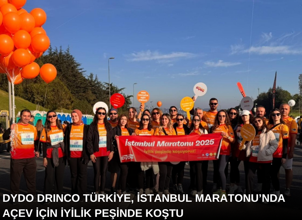 DyDo DRINCO Türkiye, İstanbul Maratonu’nda AÇEV için İyilik Peşinde Koştu