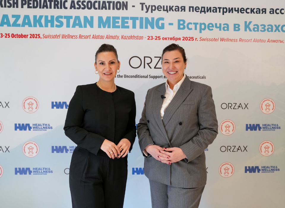 Türk Pediatri Kurumu ve Orzax’tan Kazakistan’da Güç Birliği