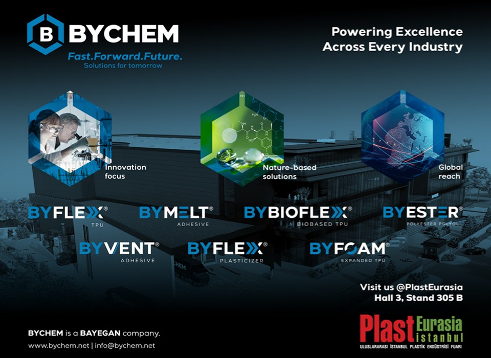 BYCHEM, Sürdürülebilir Üretim Gücünü Plast Eurasia’da Sergileyecek