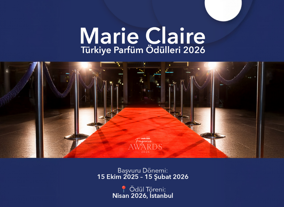 Marie Claire Türkiye Parfüm Ödülleri 2026 İçin Başvurular Başladı