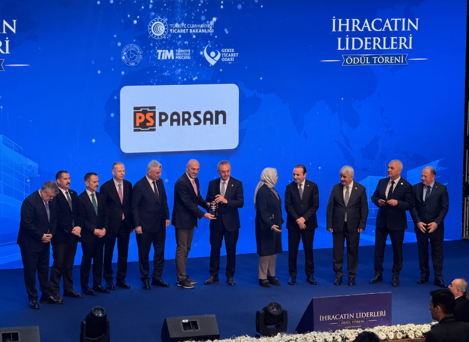 Parsan’a İhracatın Lideri Ödülü