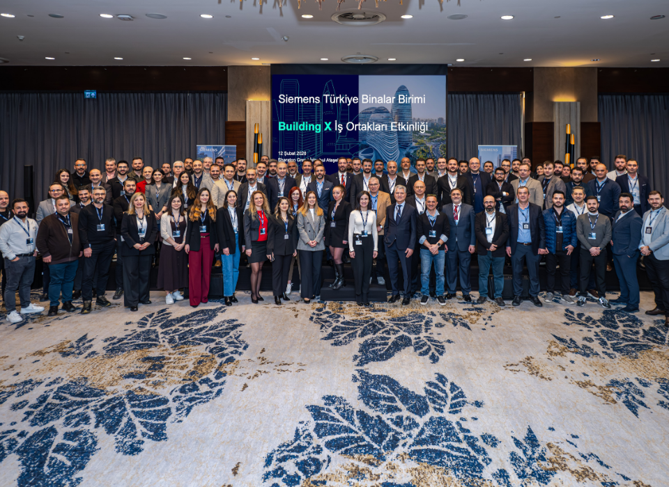 Siemens Türkiye, Building X İş Ortakları Etkinliğinde Dijital Binaların Geleceğini Ele Aldı