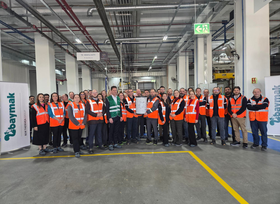 Baymak Yeni Boyler Üretim Hattını Devreye Aldı