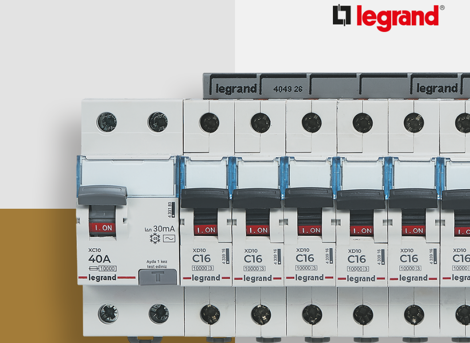 Legrand Türkiye Grubu’ndan Yeni Nesil Modüler Elektrik Güvenliği Çözümleri