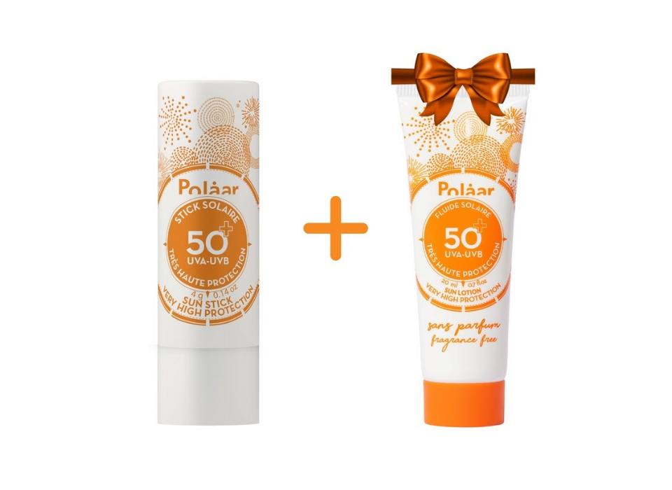 Hassas Bölgeler İçin Özel: Polaar Sun Stick ve Face Fluid SPF50+