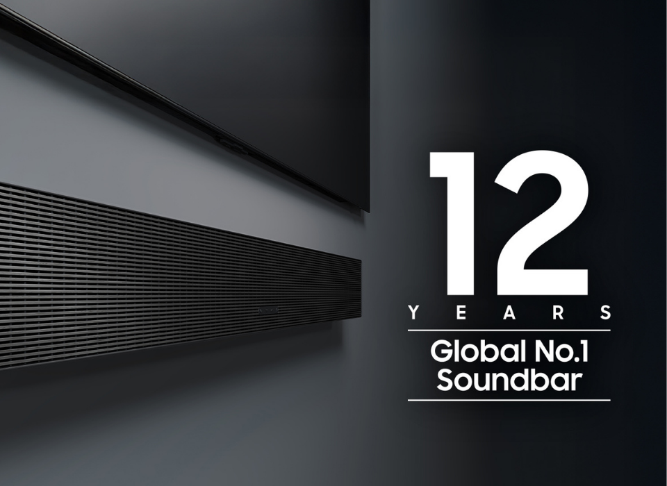 Samsung, 12 Yıldır Global Soundbar Pazarında Zirvede