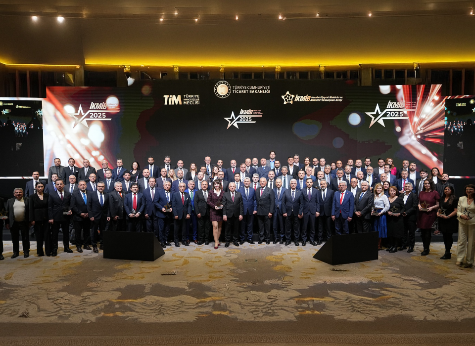 İKMİB 2025 İhracatın Yıldızları Ödülleri Sahiplerini Buldu