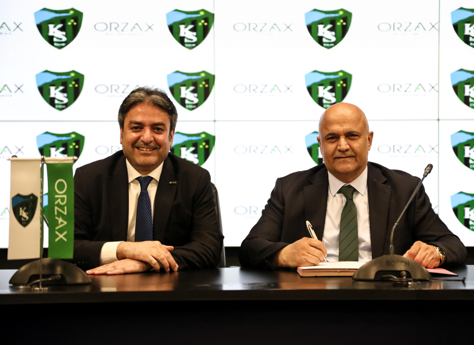Orzax, Kocaelispor’un Resmi Gıda Takviyesi Sponsoru Oldu