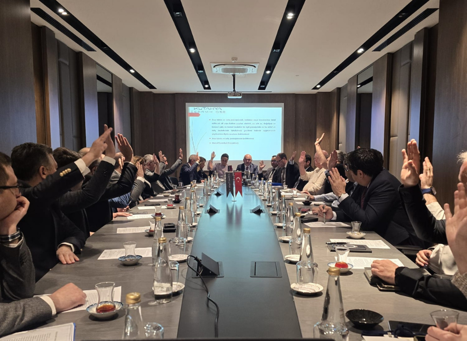 Kütahya Seramik OSB’nin İlk Genel Kurulu Yapıldı: Başkan Gülden Güral Oldu