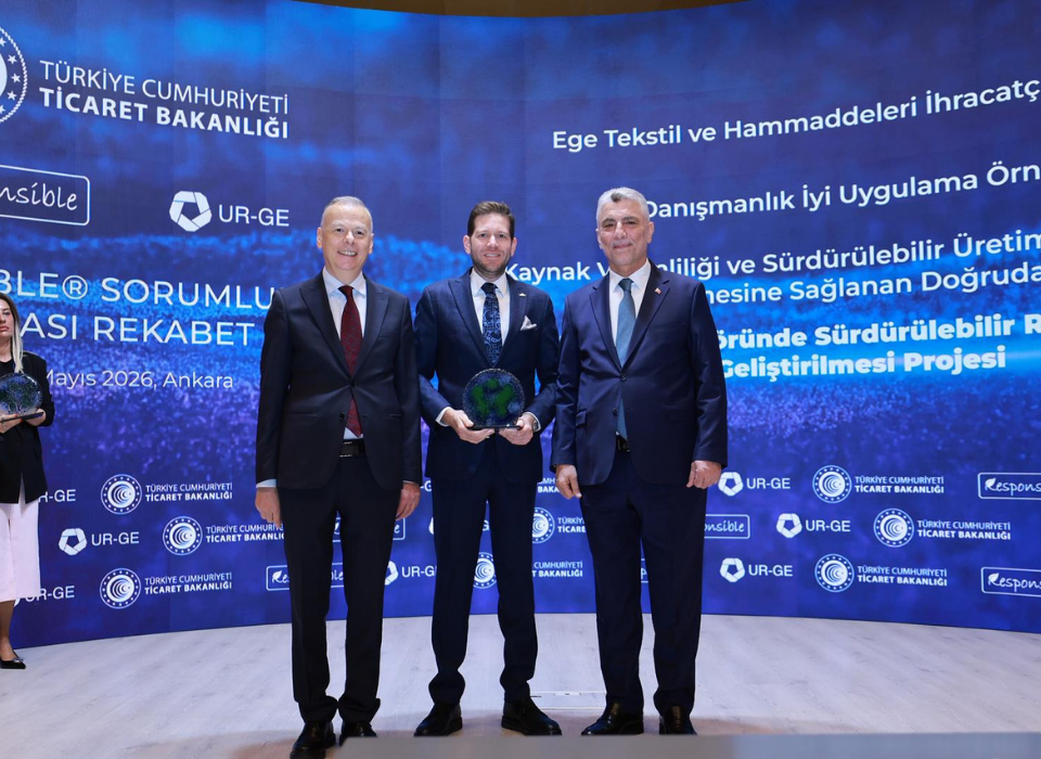 ETHİB'in Sürdürülebilirlik Odaklı UR-GE Projesine Ticaret Bakanlığı’ndan Ödül