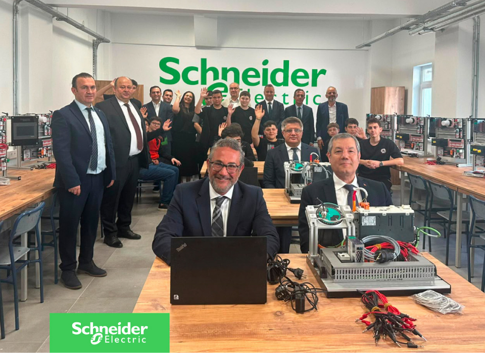 Schneider Electric'ten Mesleki Eğitime Otomasyon Yatırımı