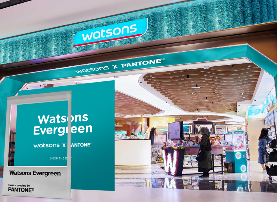 Watsons, 185. Yılında Pantone İş Birliğiyle “Watsons Evergreen”i Tanıttı