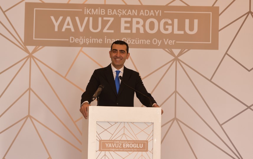 PAGEV Başkanı Yavuz Eroğlu: Değişime inan, çözüme oy ver  YAVUZ EROĞLU İKMİB BAŞKANLIĞINA ADAY OLDU