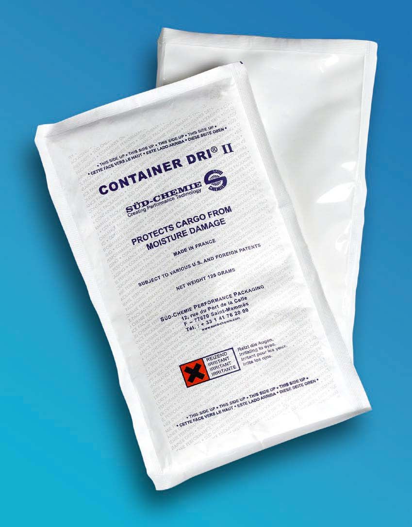 Clariant’ın Container Dri®II Konteyner Kurutucu Paket Çözümü