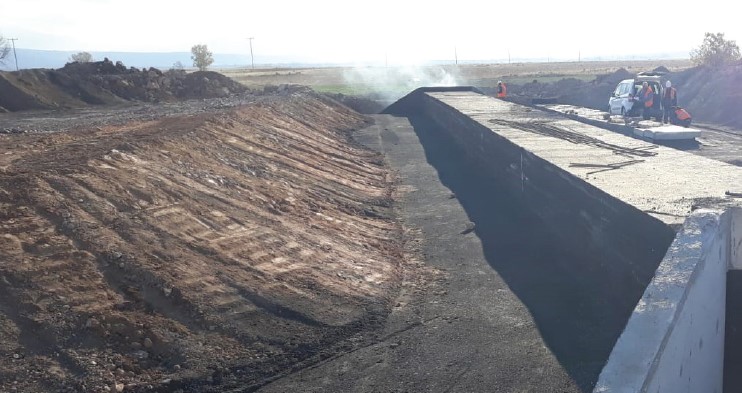 Emülzer Signature at Ankara-Niğde Highway Construction Site