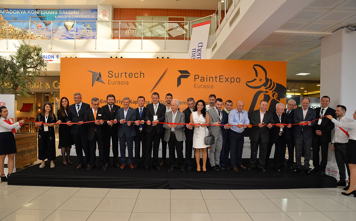 PAINTEXPO EURASIA 2019 ve SURTECH EURASIA 2019 Fuarı Açıldı