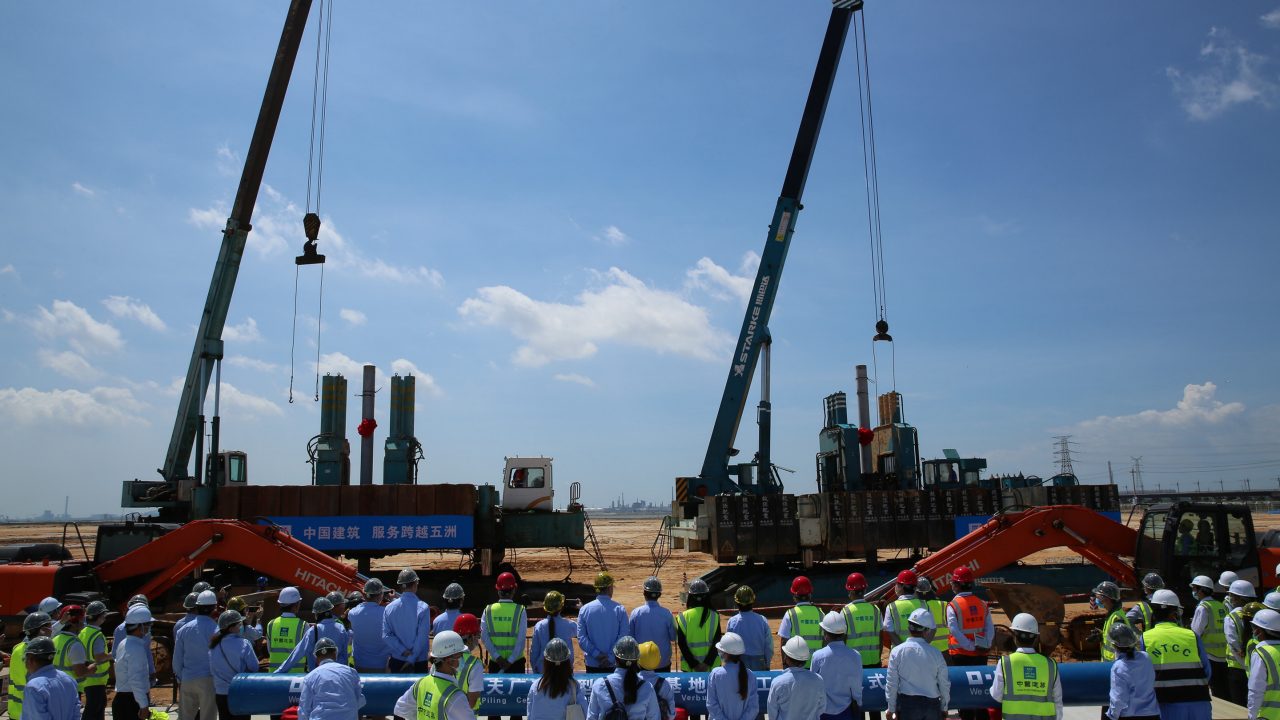 BASF, Zhanjiang, Guangdong'daki Akıllı Verbund Projesinin İlk Adımını Attı