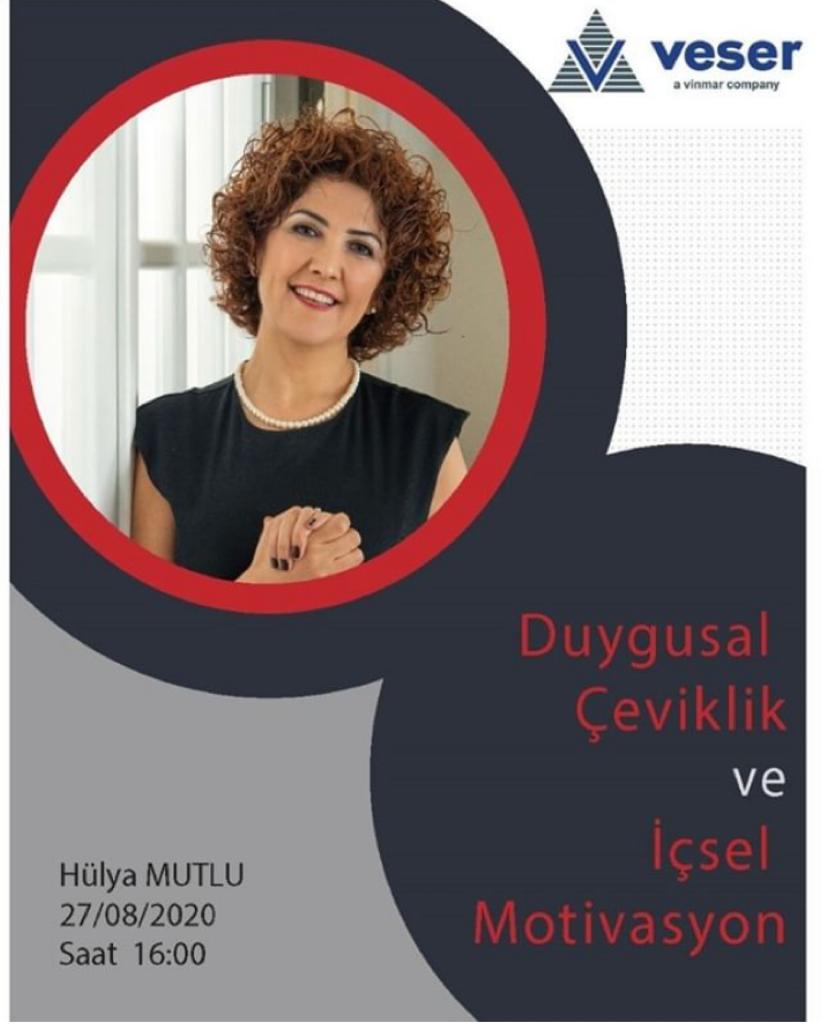 Hülya Mutlu ile  “Duygusal Çeviklik ve İçsel Motivasyon” Webinarı