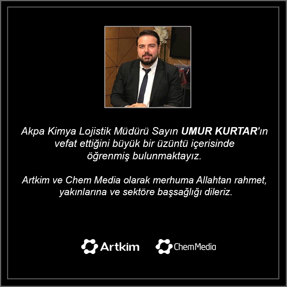 Akpa Kimya Lojistik Müdürü Umur Kurtar Hayatını Kaybetti