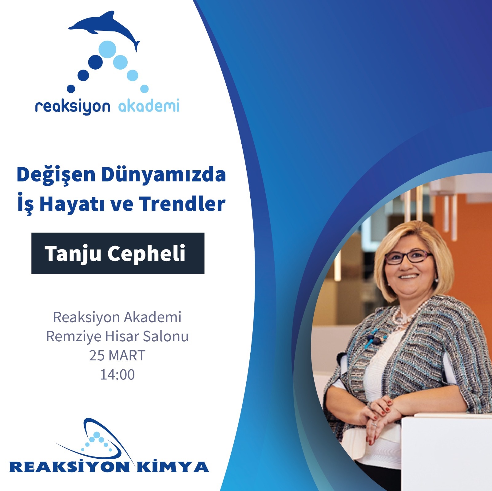 "Reaksiyon Akademi Perşembe Buluşmaları"nın İlk Semineri 25 Mart'ta Düzenlenecek