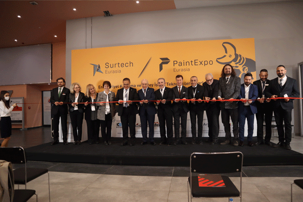 Paint Expo Eurasia ve Surtech Eurasia Fuarında 4 Bin Ziyaretçi Ağırladı