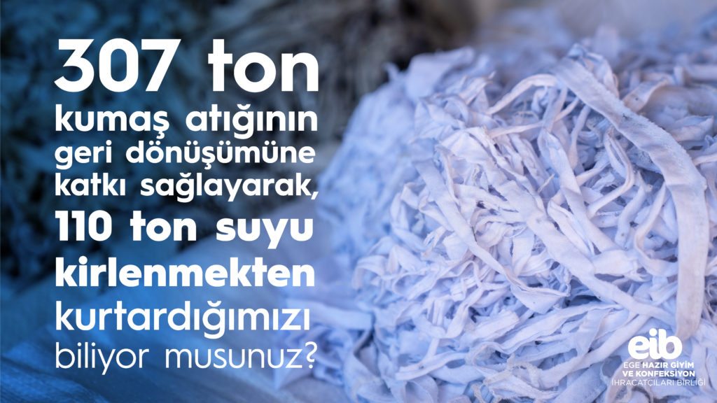 Hazırgiyim Sektöründe 360 Ton Atık Geri Dönüştürüldü 