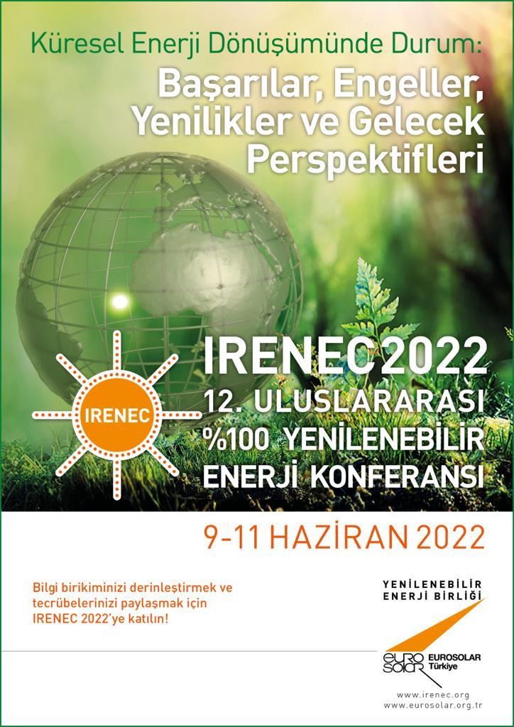 Yenilenebilir Enerji Konferansı 9 Haziran’da Başlıyor