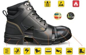 modern work  safety shoes