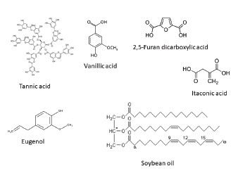  Bio-based raw materials used in 3D technology.