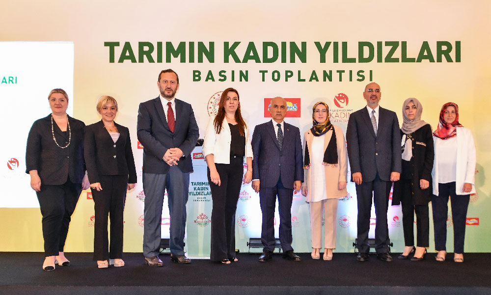 TARIMIN KADIN YILDIZLARI BASIN TOPLANTISI