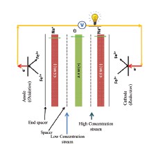 Schematic representation of a typical RED system 