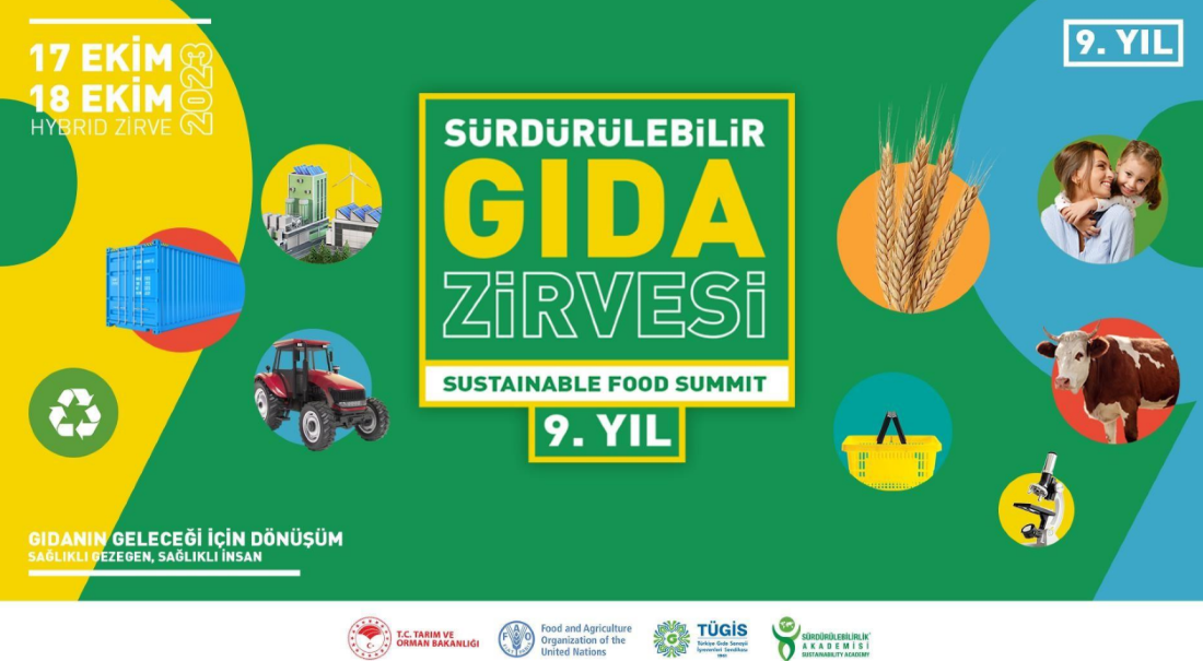 Sürdürülebilir Gıda Zirvesi 17-18 Ekim’de