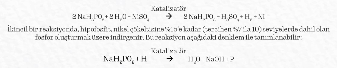 Nikel-Fosfor Alaşımları (Akımsız Nikel)