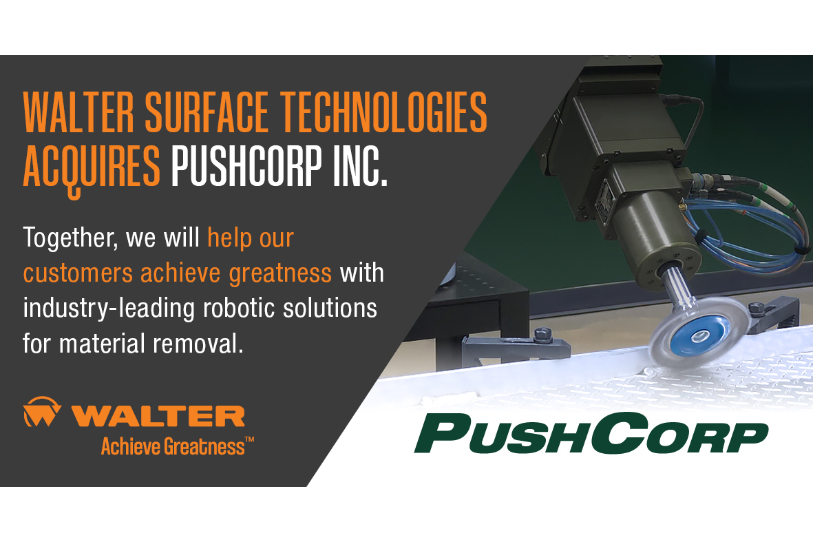 Walter Surface Technologies acquires PushCorp