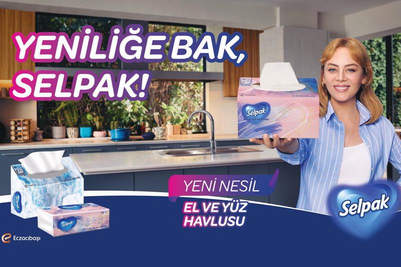 Demet evgar selpak reklamında